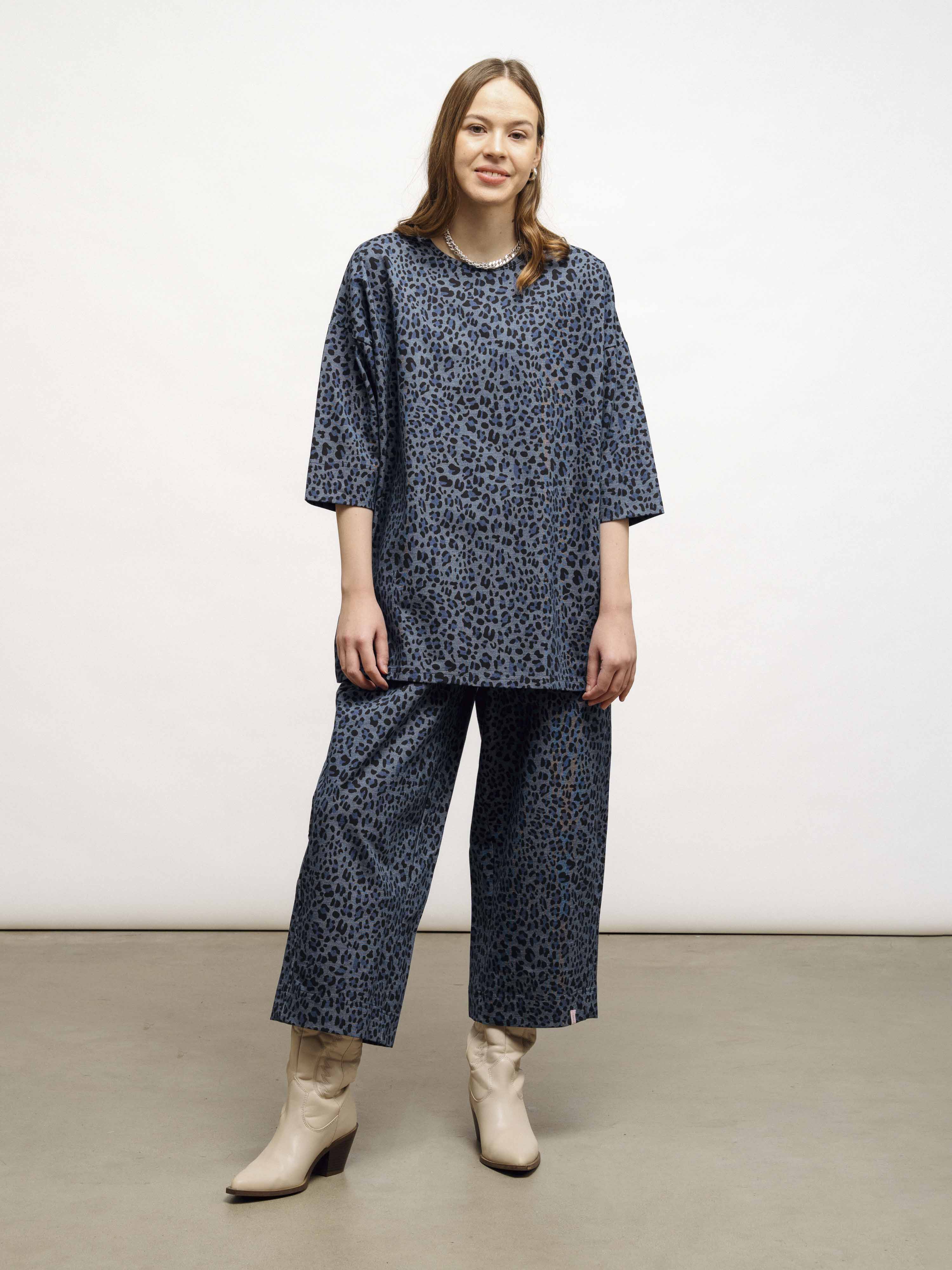 Lenora Tunic, Leo Denim