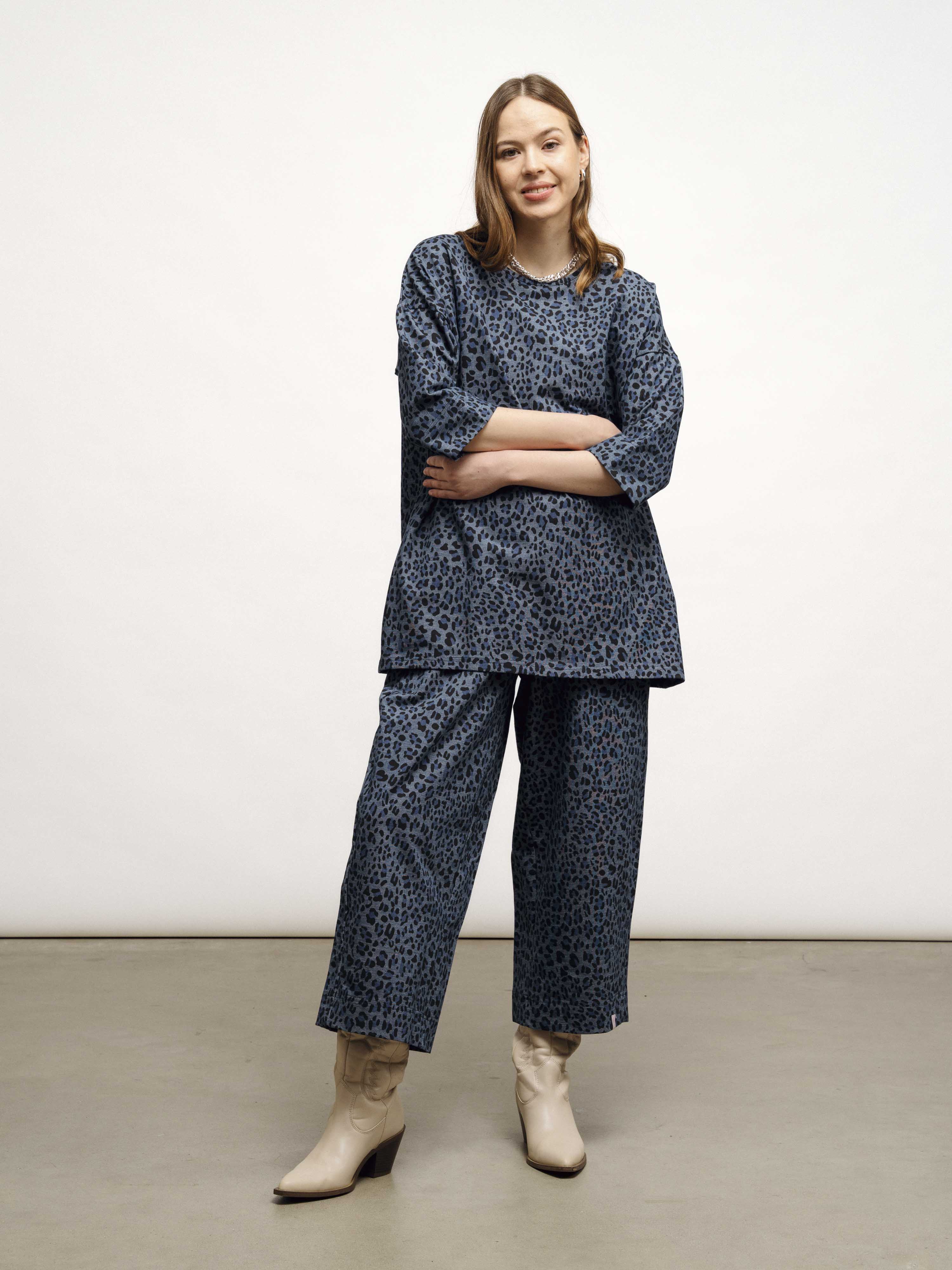Lenora Tunic, Leo Denim