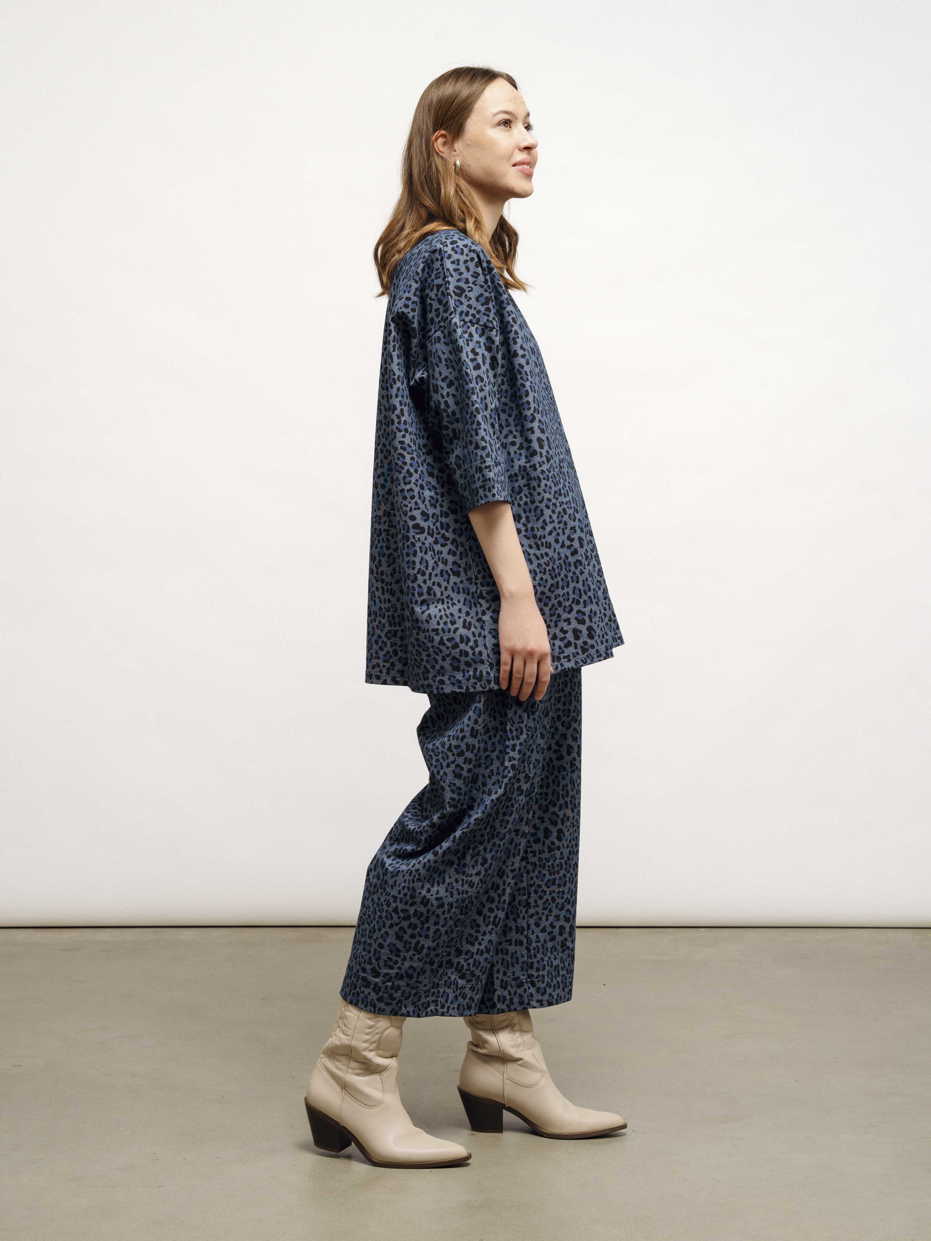 Lenora Tunic, Leo Denim