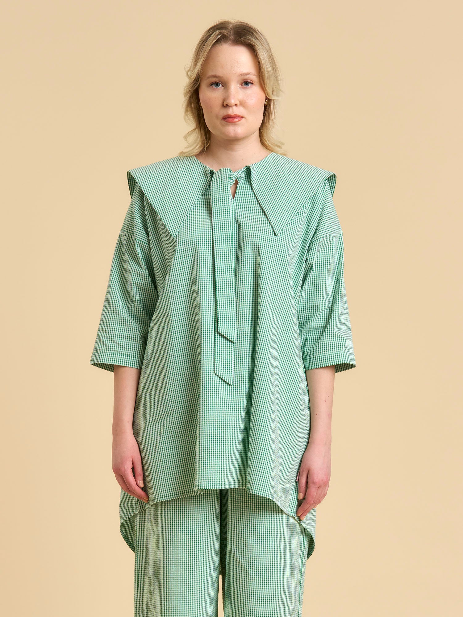 Lurder Mekko, Gingham Green