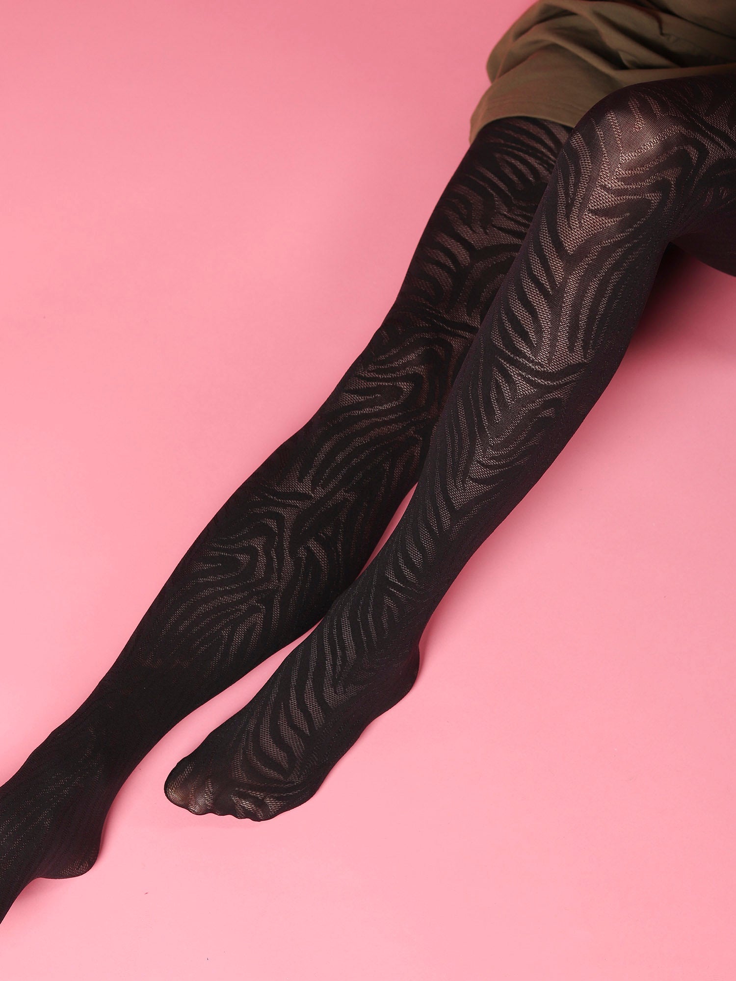 The 3D Pantyhose 60den, TIGER STRIPE (1 pack)