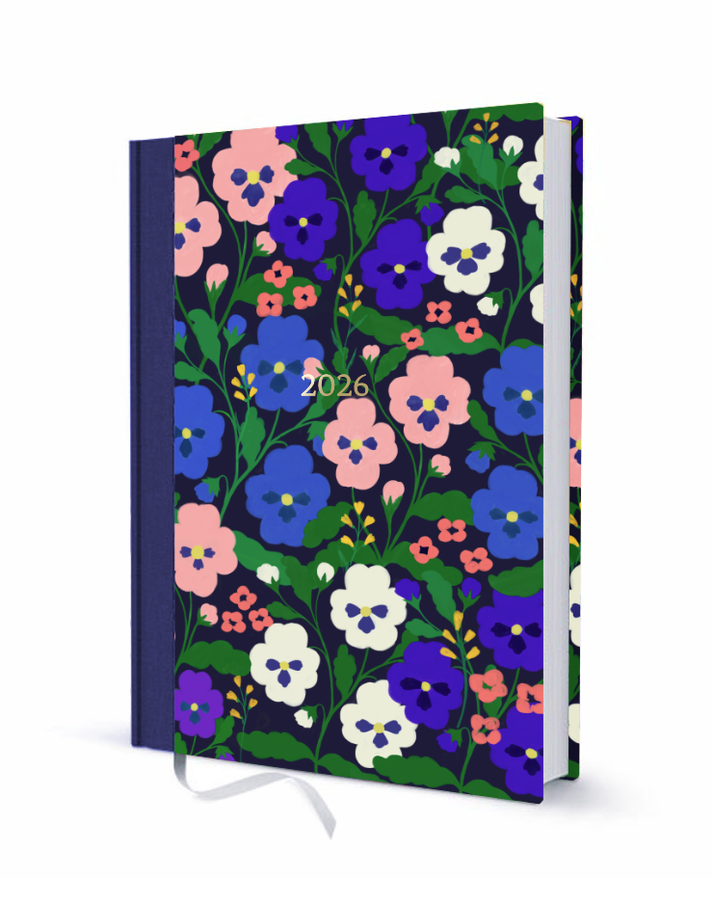 Viikkopäivyri Midi 2026 Polka Paper