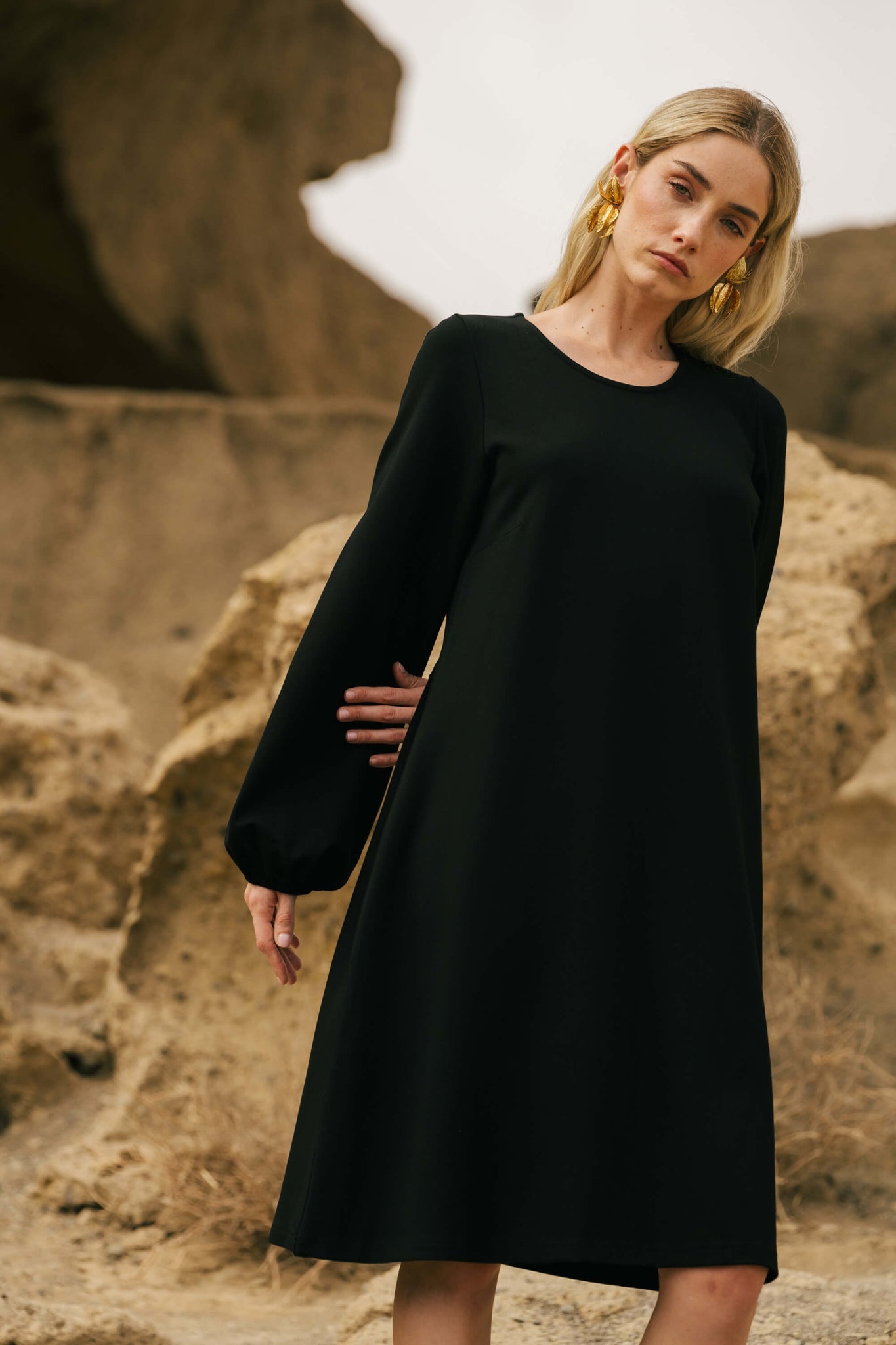 Emma Dress, Black
