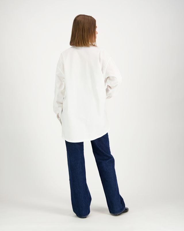 Oversized shirt, White