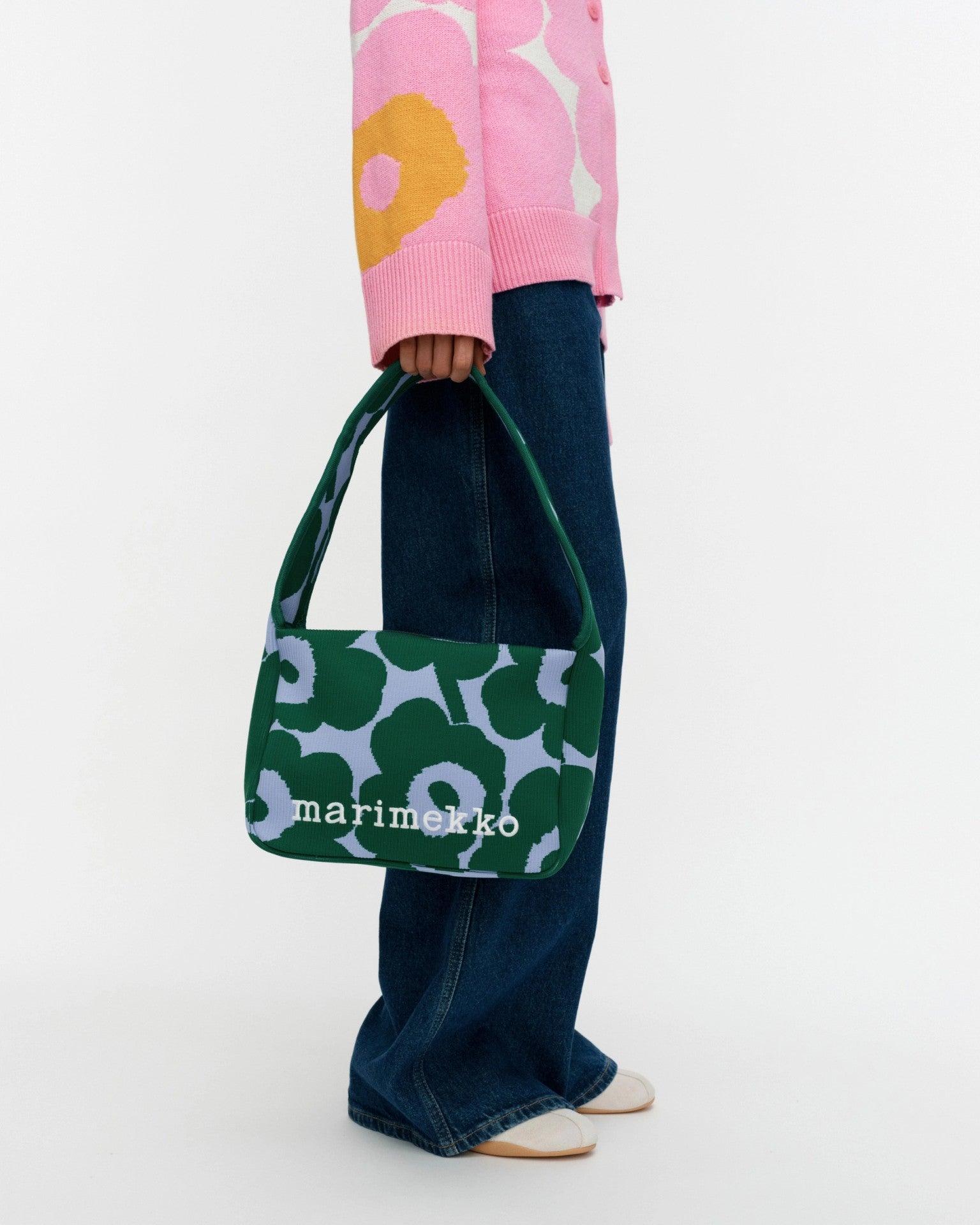 Knitted Unikko Olkalaukku