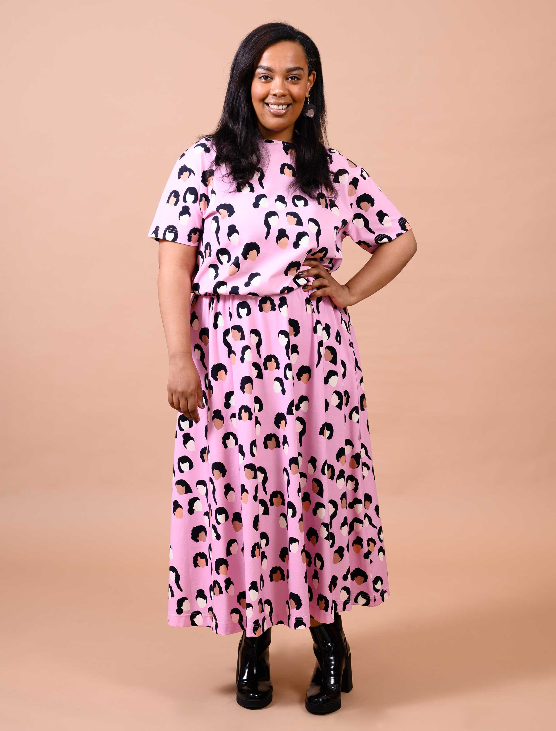 Flow Skirt, Pink Heroines