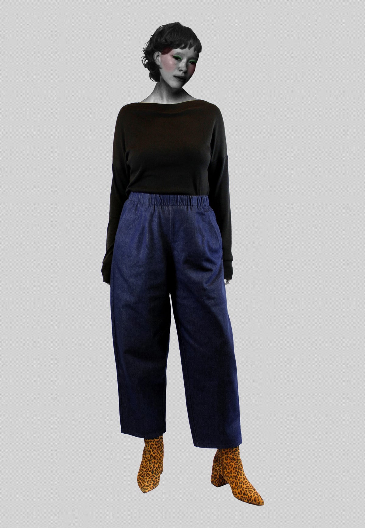 Hazel Denim Housut