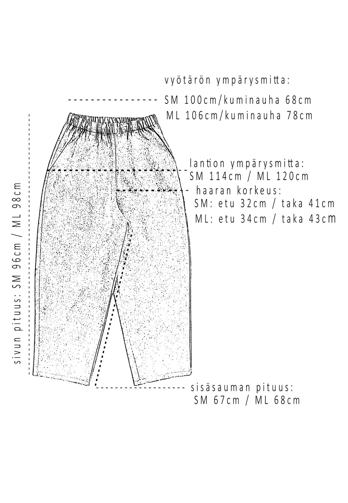 Hazel Denim Housut