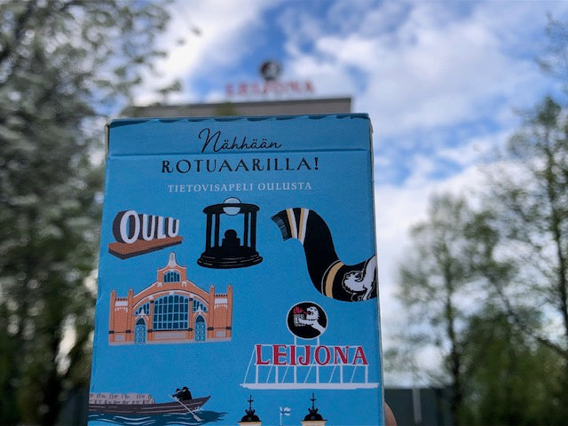 Nähhään Rotuaarilla! Tietovisapeli Oulusta