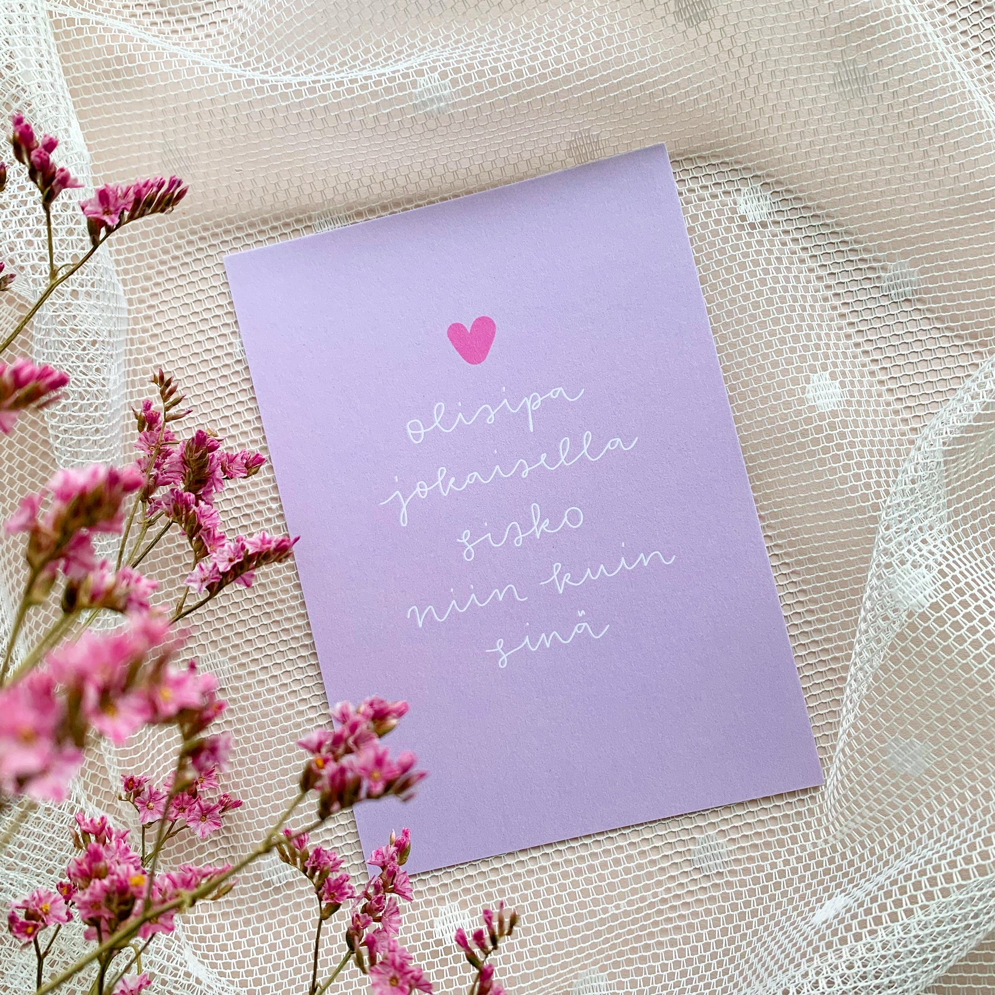 Sisko niin kuin sinä-postikortti