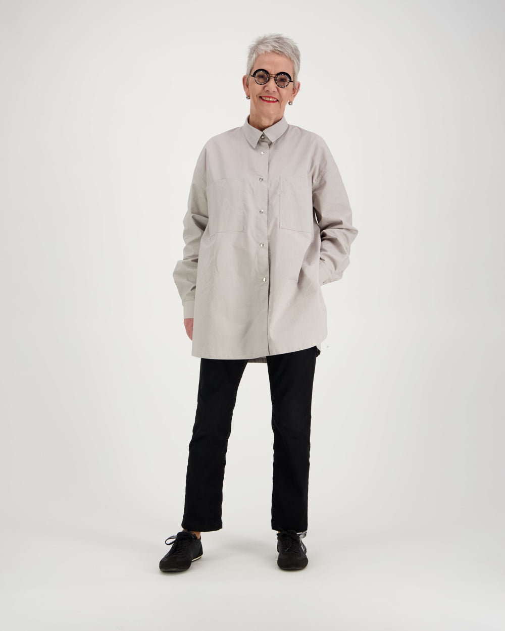Oversized shirt, White