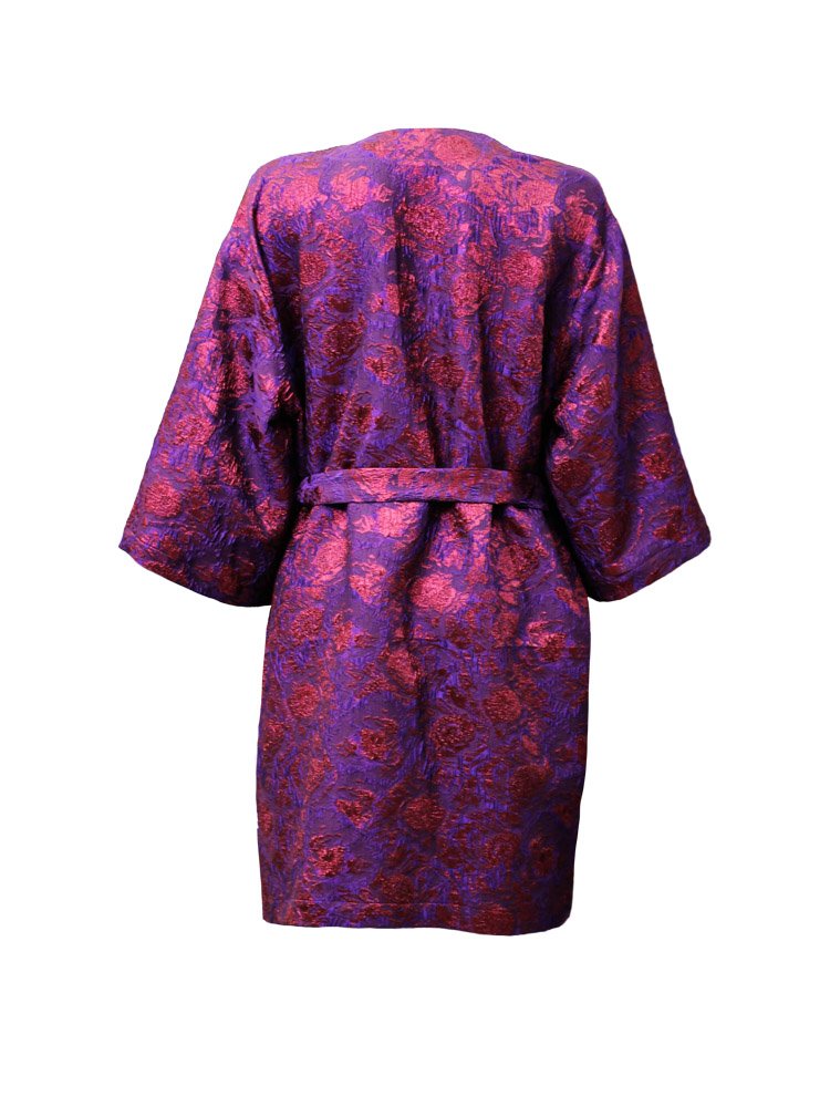Josephine kimono, Purple Flora