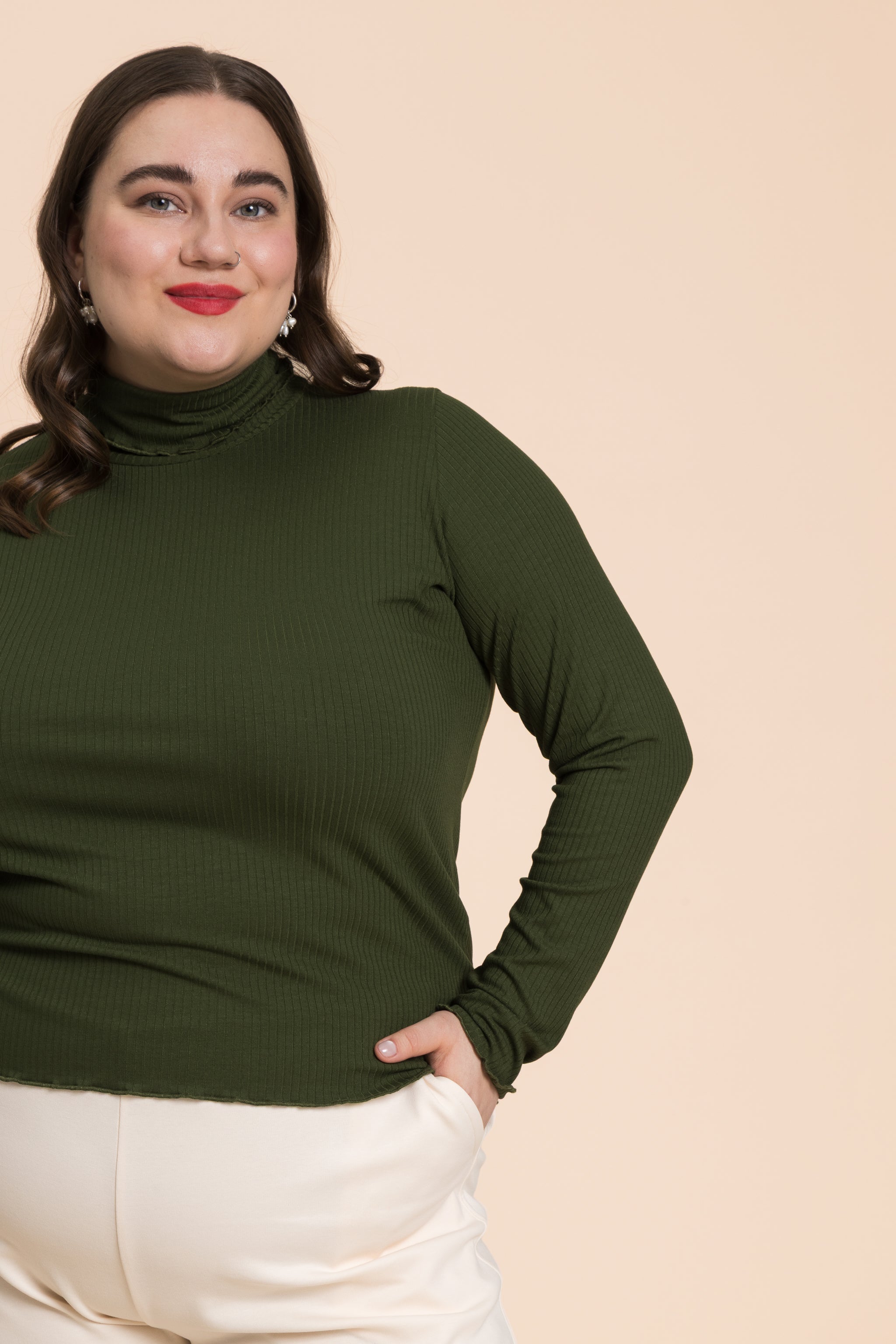 Rib Rollneck, Moss