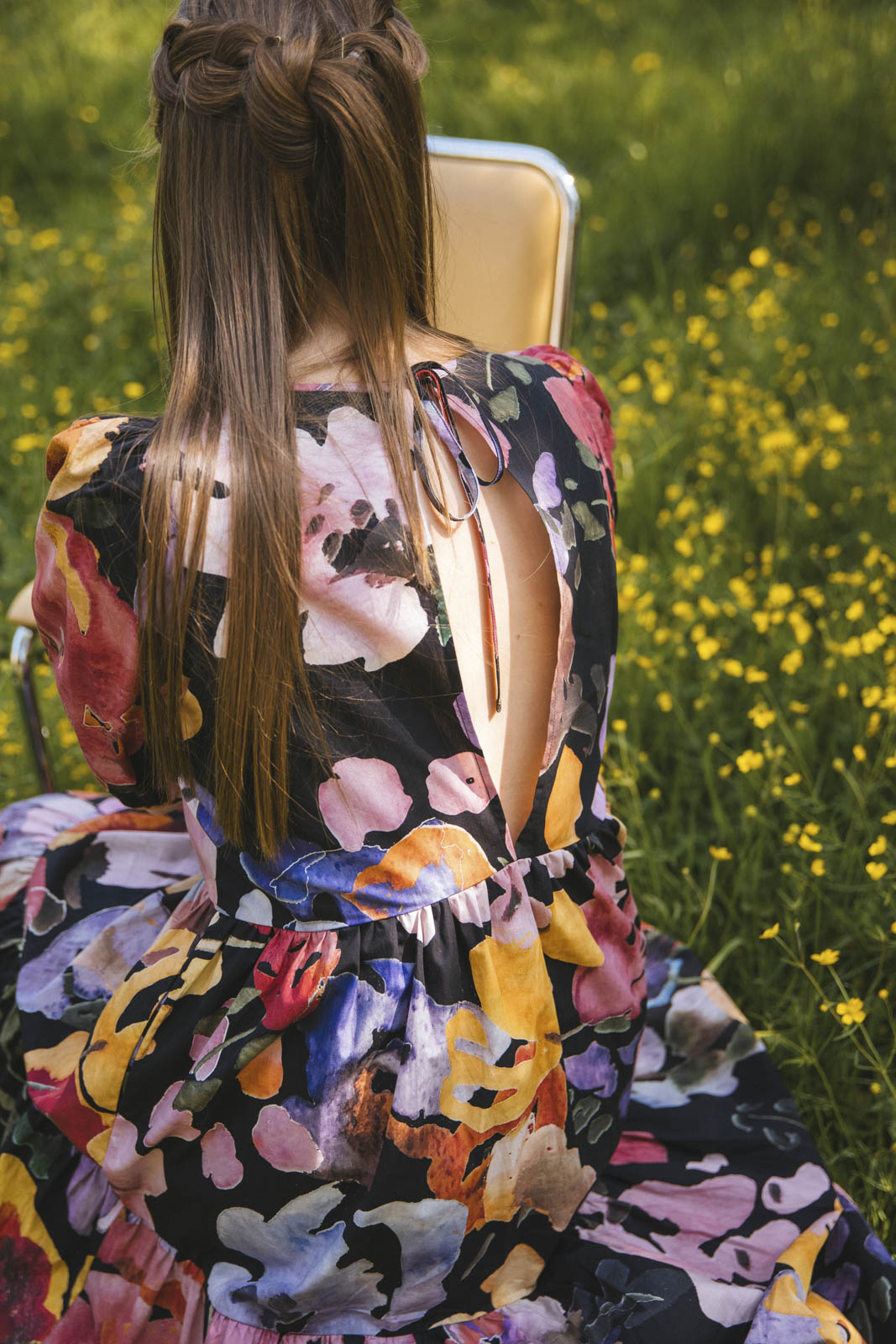 Tiered Midi Dress, Wild Lea