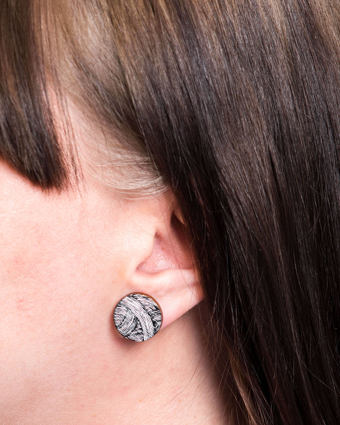 Kerä Mini nappikorvakorut