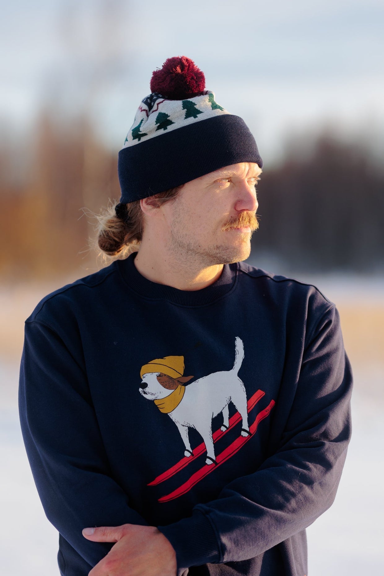 Kuuset merinovillapipo POM