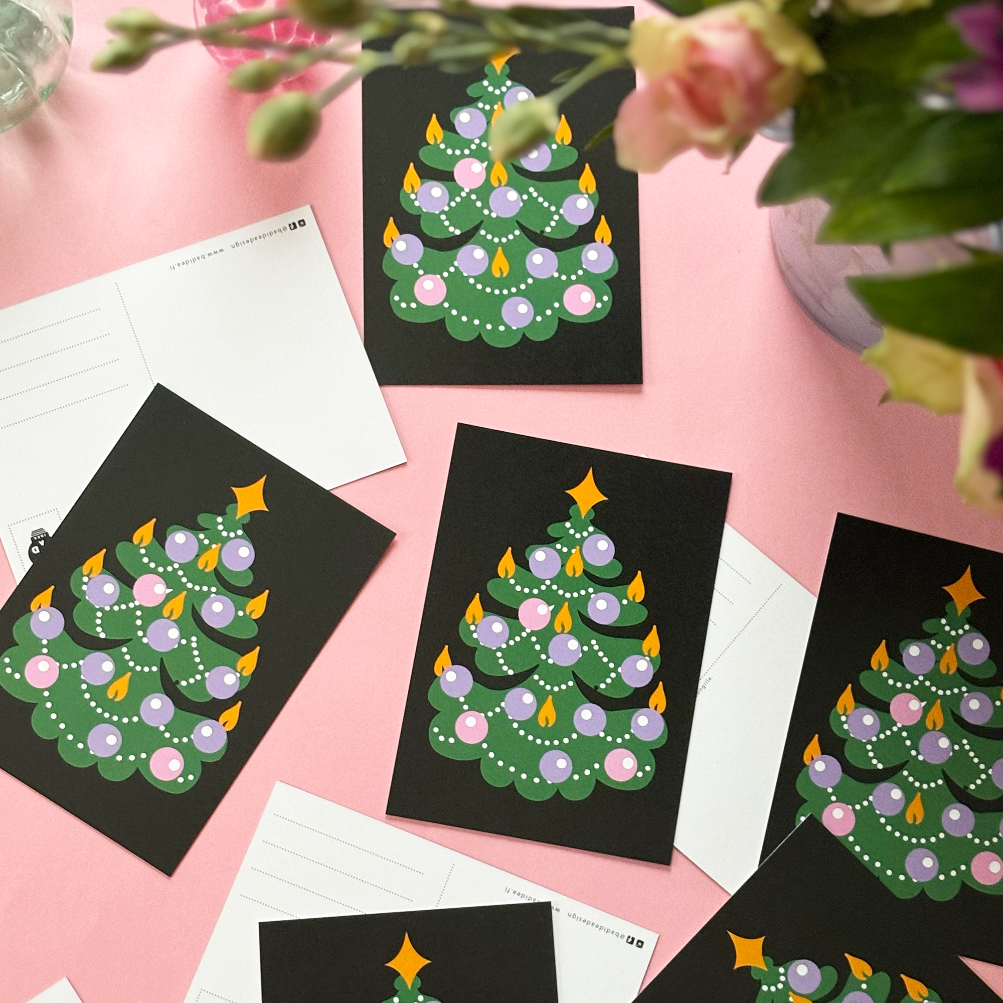 Postikorttisetti 3kpl, Tuhma 1