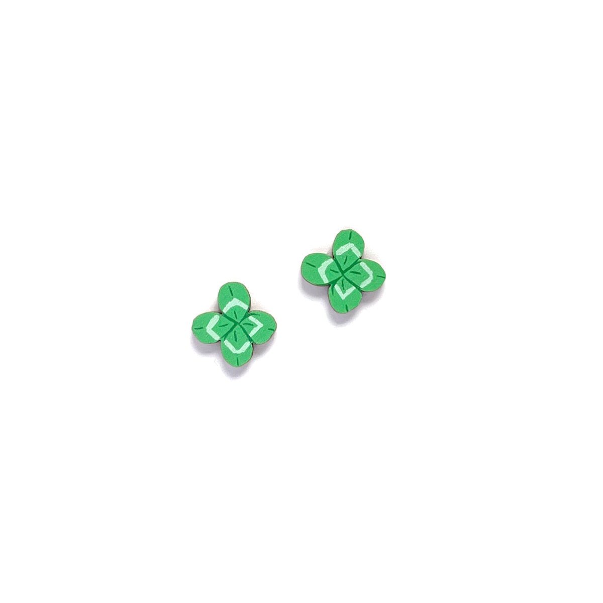 Lucky Clover - Mini nappikorvakorut