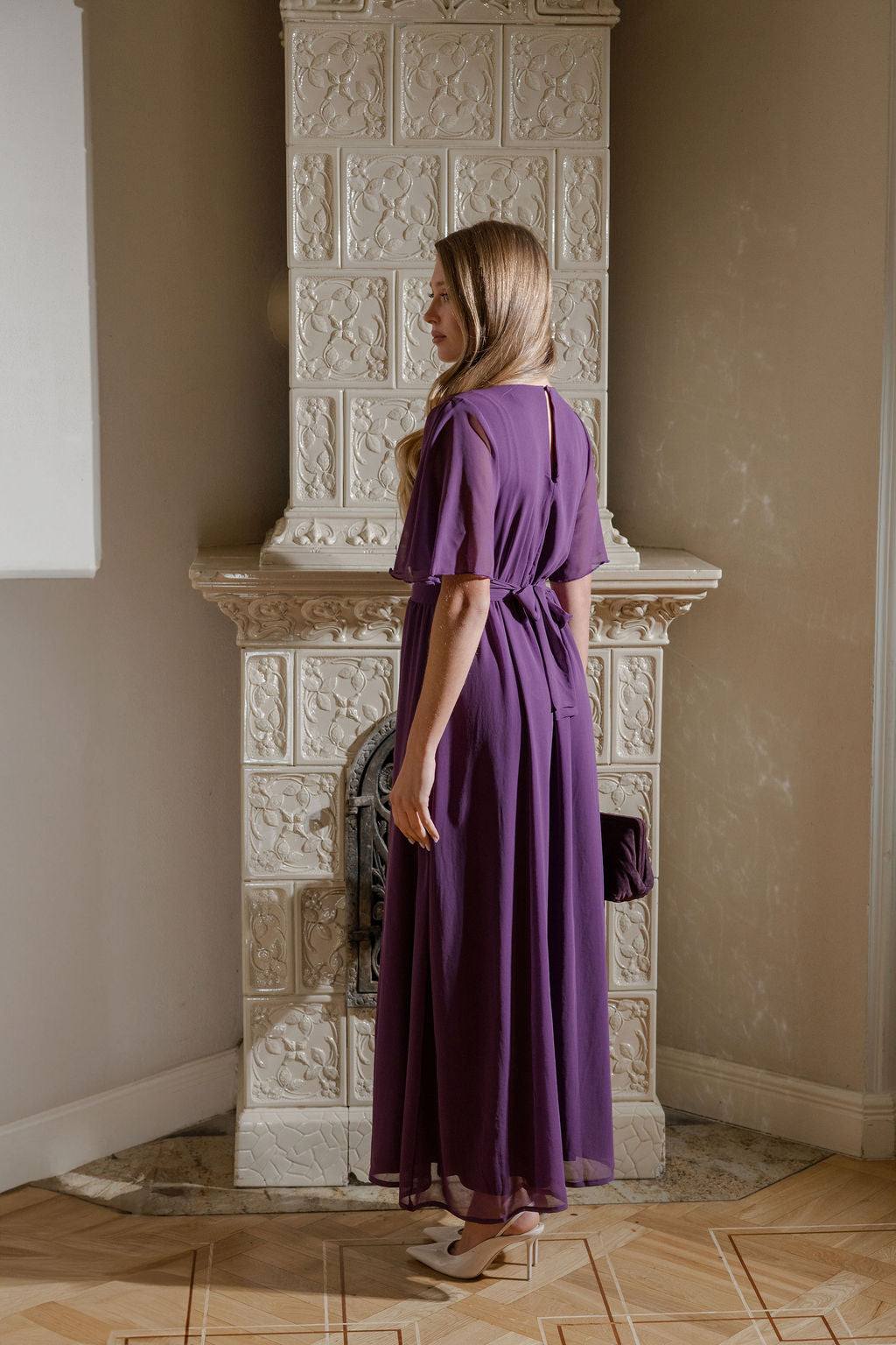 Maria Dress, Purple