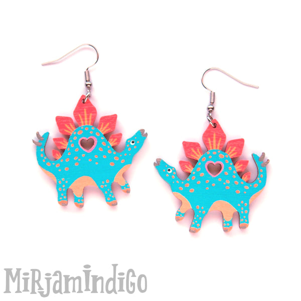 LuvLuv Stegosaurus vanerikorvakorut