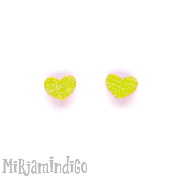 Hävikki Hjärta Mini nappikorvakoru