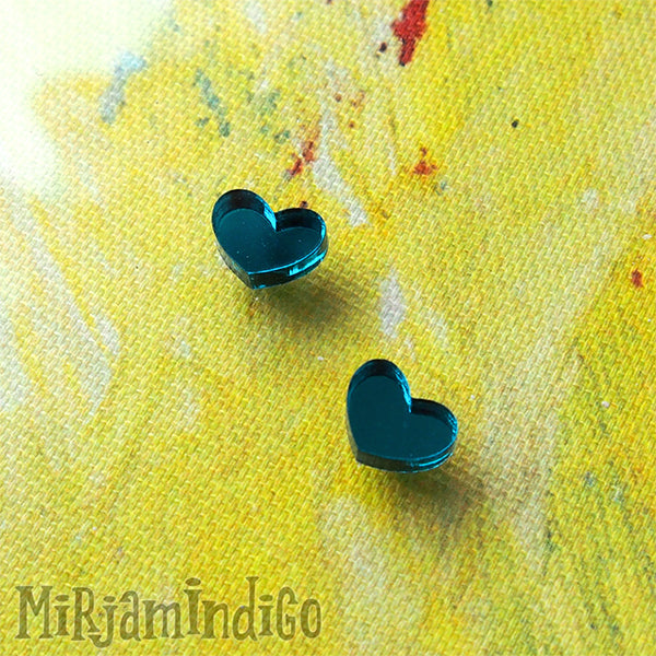 Hävikki Hjärta Mini nappikorvakoru