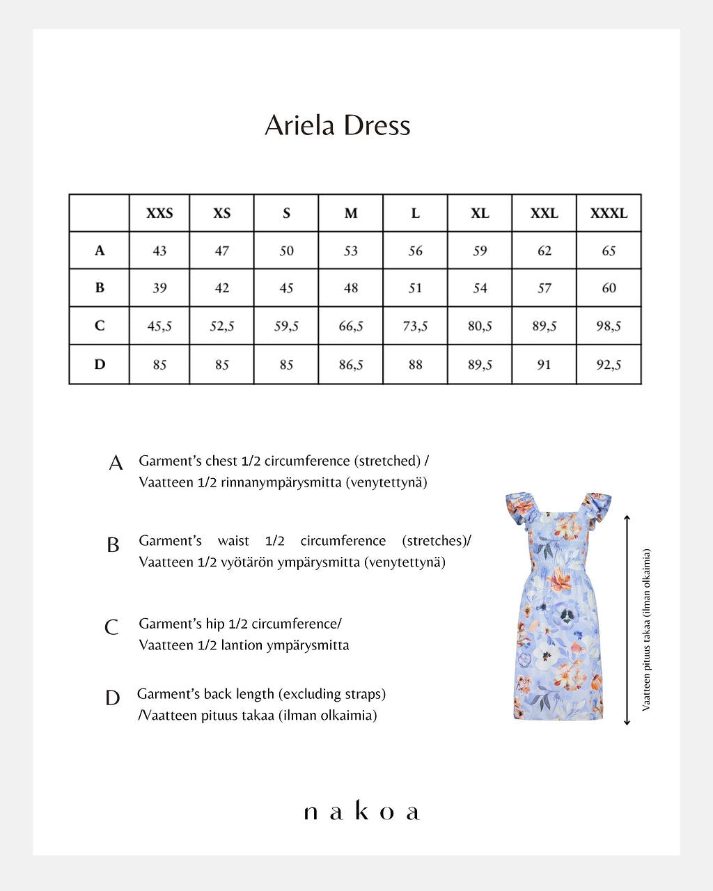 Ariela Dress, Serein
