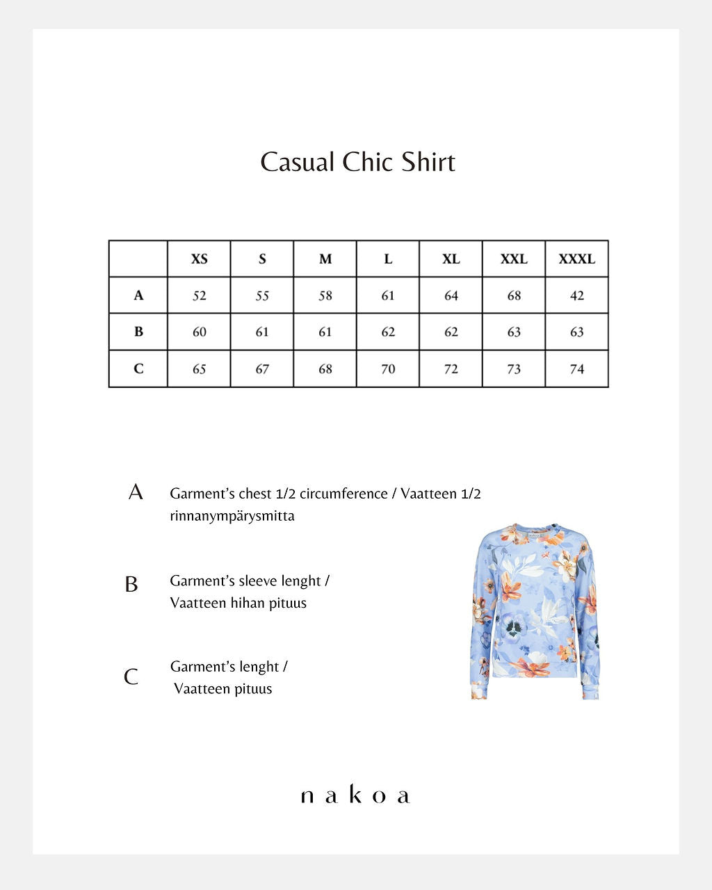 Casual Chic Shirt, Serein