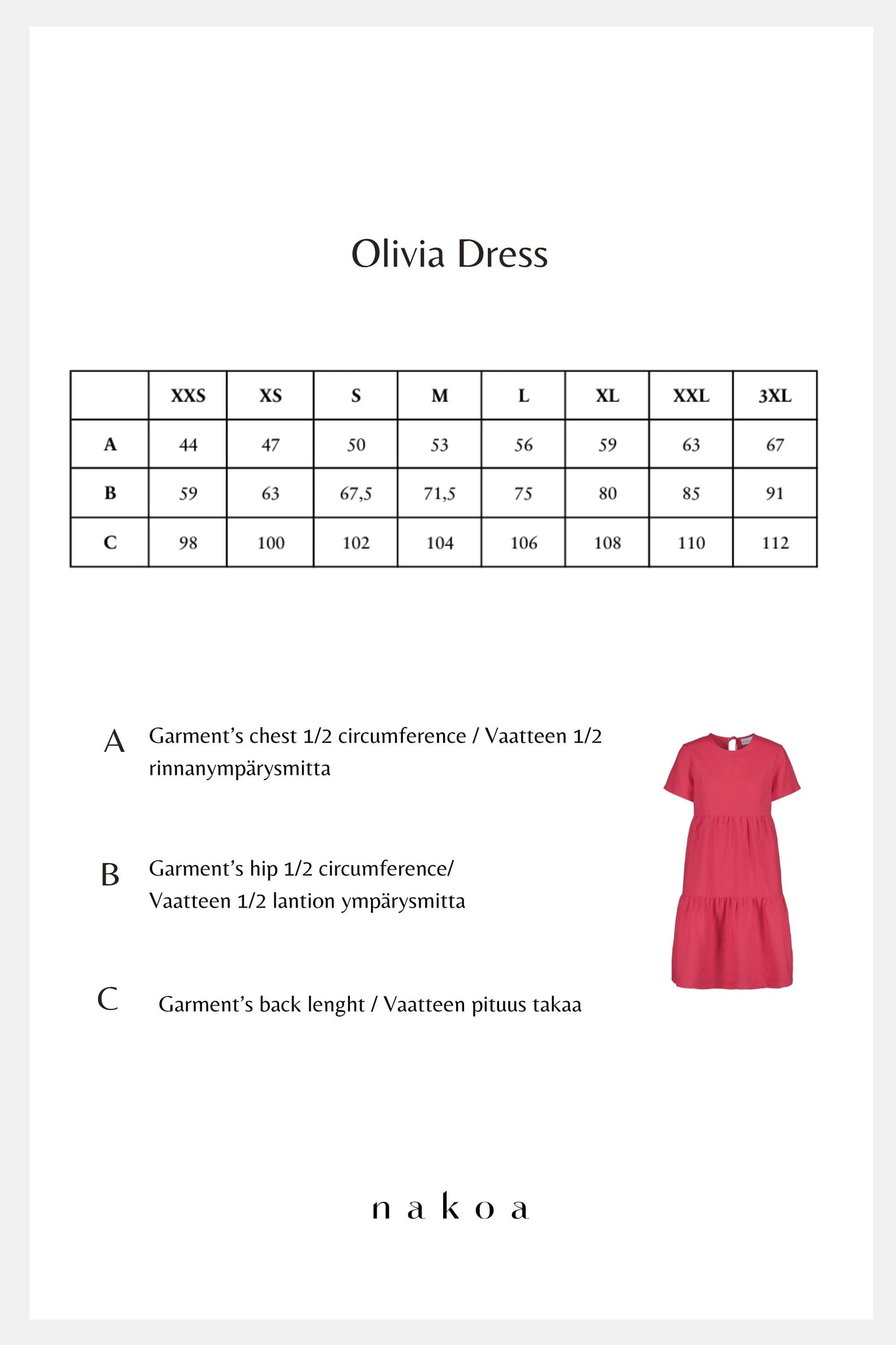 Olivia Dress, Oxford Navy
