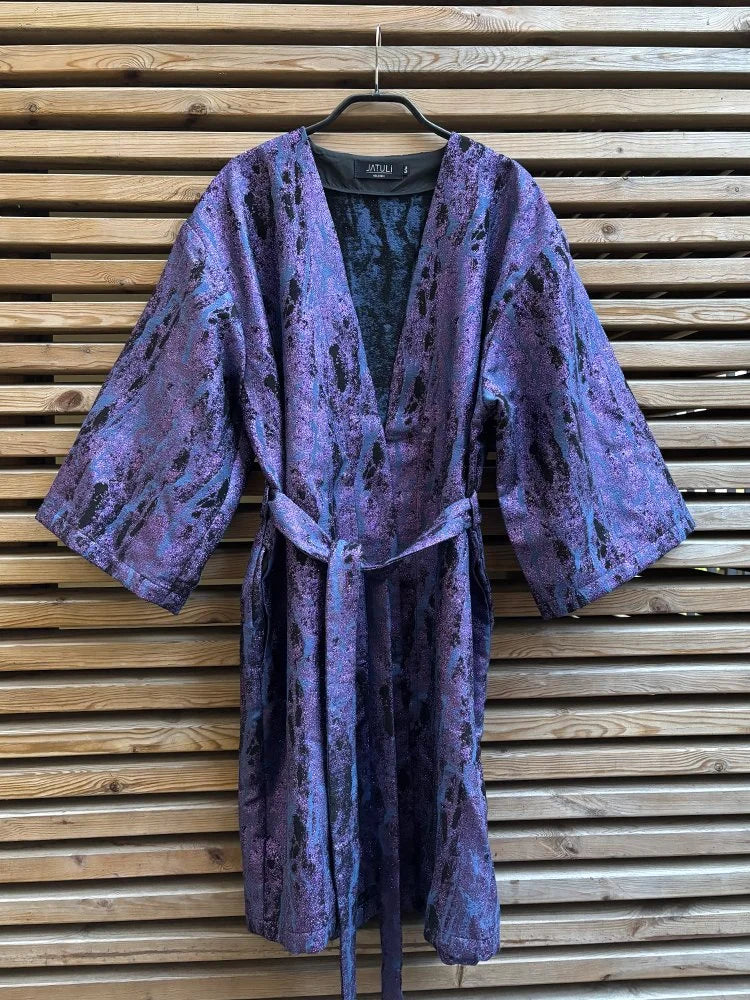 Josephine kimono, bleu lilac storm