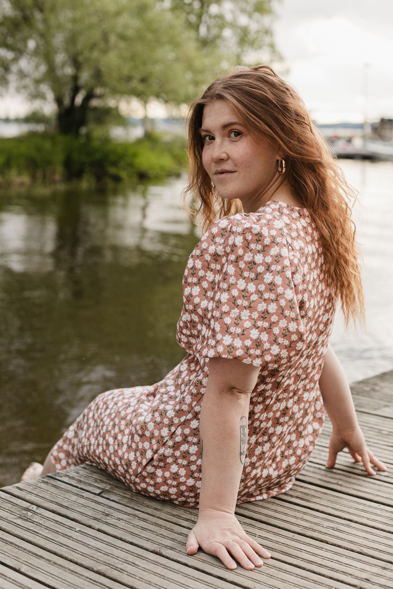 HUIMA pellavamekko