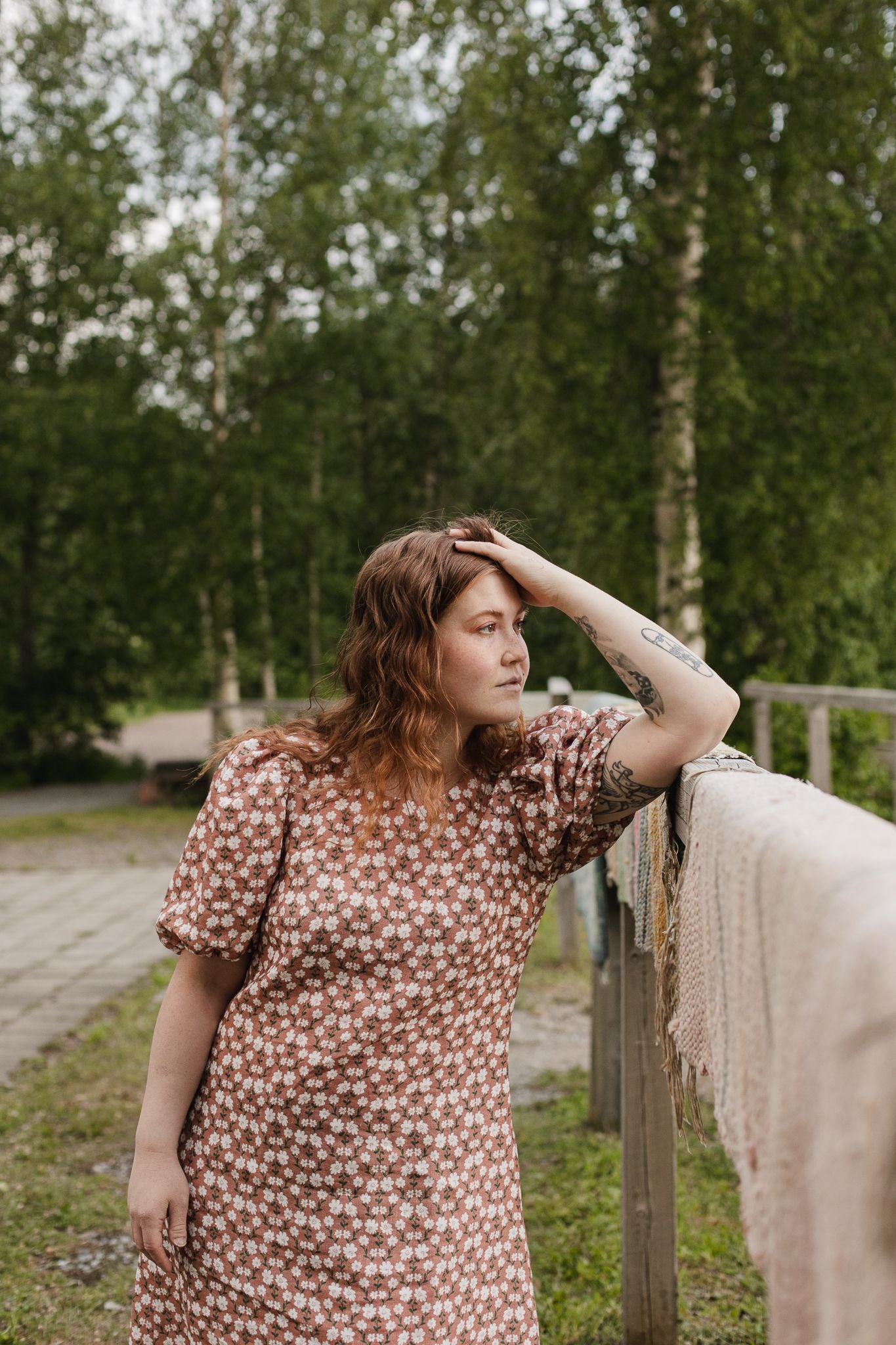 HUIMA pellavamekko
