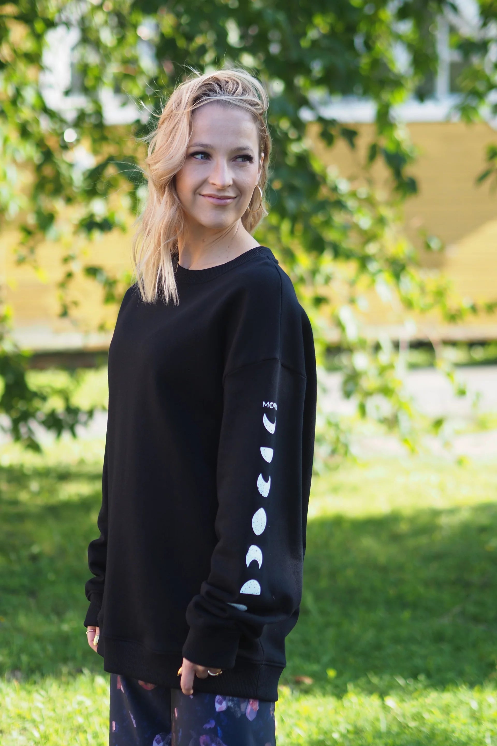 Phases Sweatshirt, Black