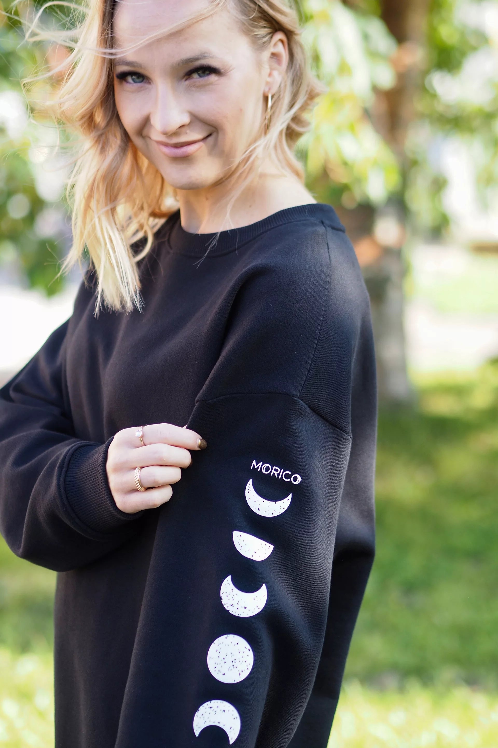 Phases Sweatshirt, Black