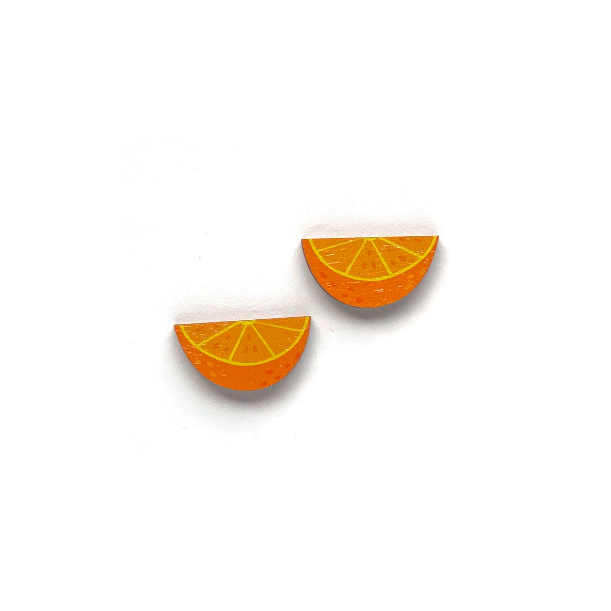 Orange - Mini nappikorvakorut