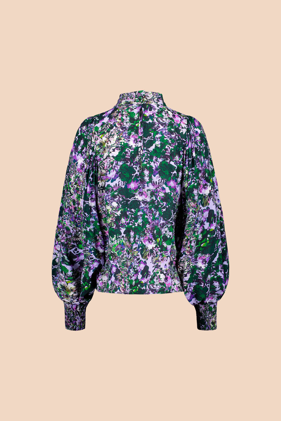 Puff Blouse, Blooming Forest Lilac