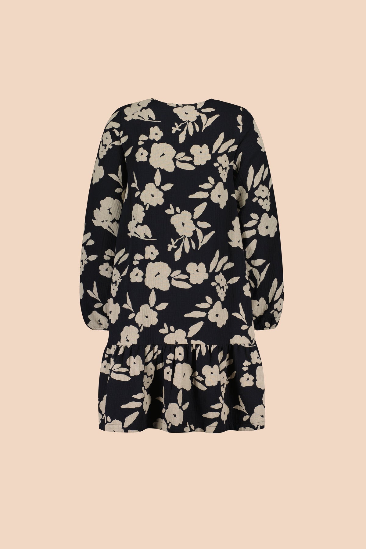 Ruffle Button Dress, Windflower