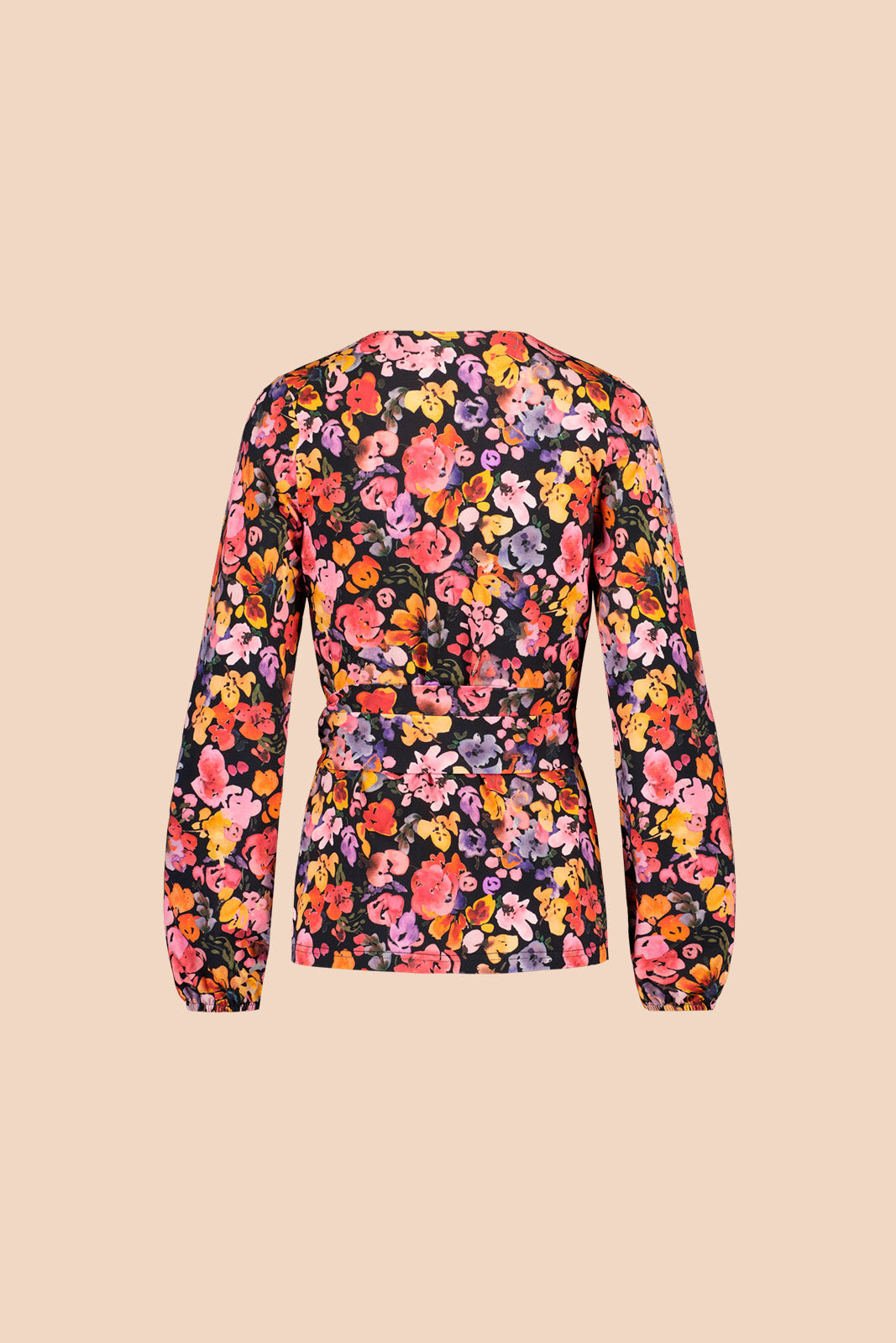 Soft Wrap Blouse, Wild Lea Mini
