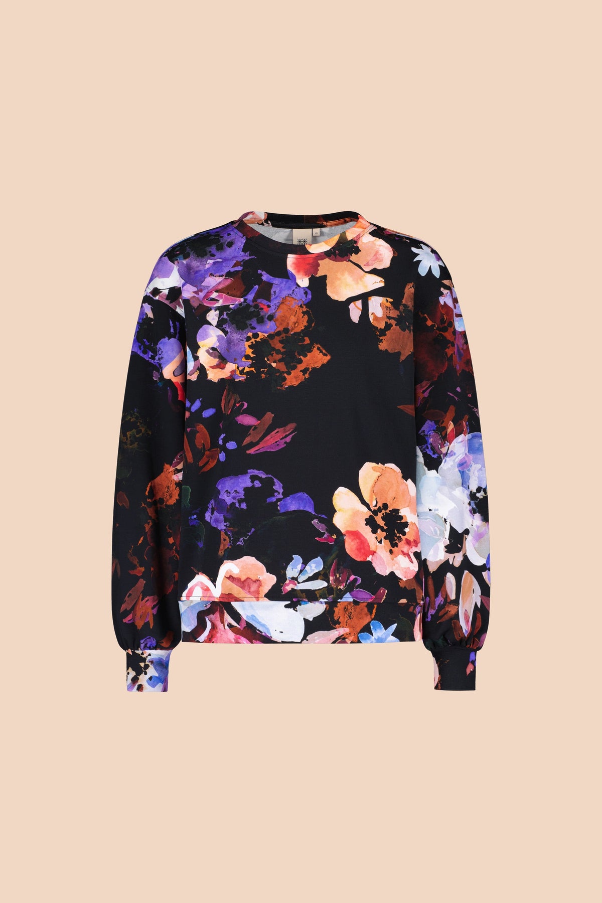 Sweatshirt, Black Anemone