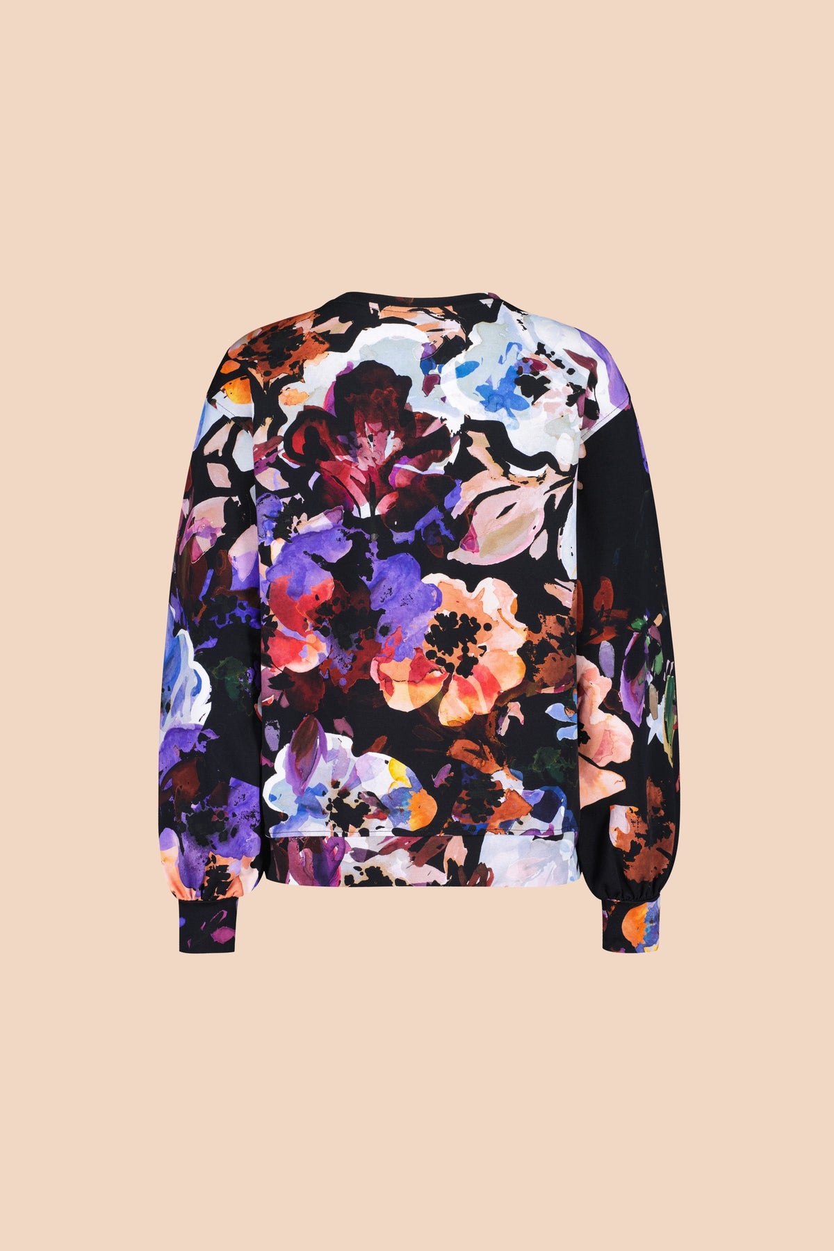 Sweatshirt, Black Anemone