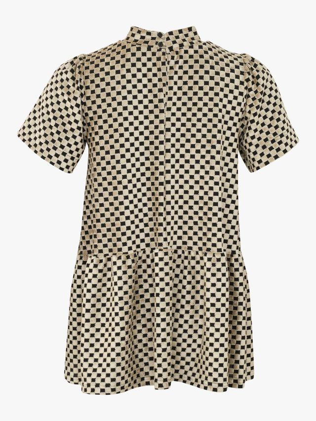 Vanda Peplum paita, Almond Chess