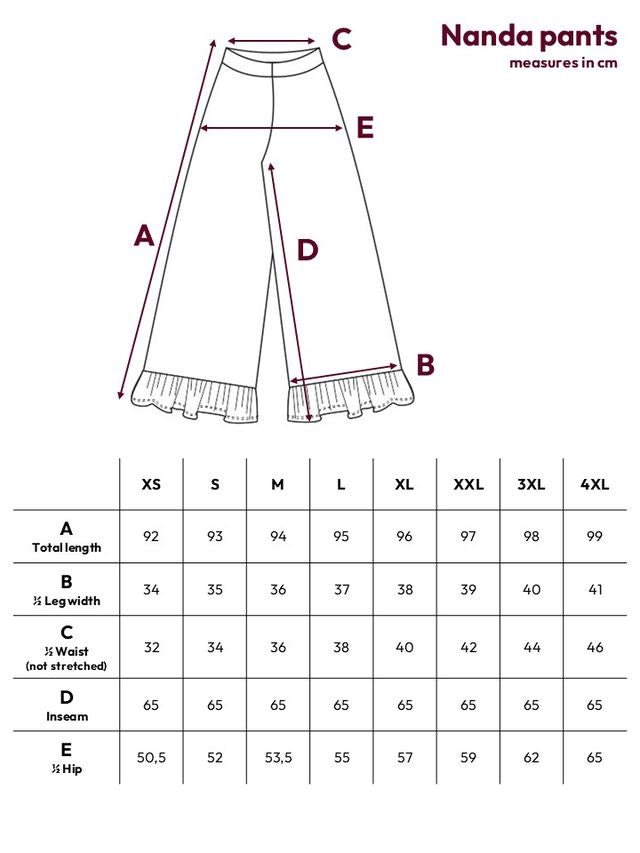 NANDA Pants, Almond chess