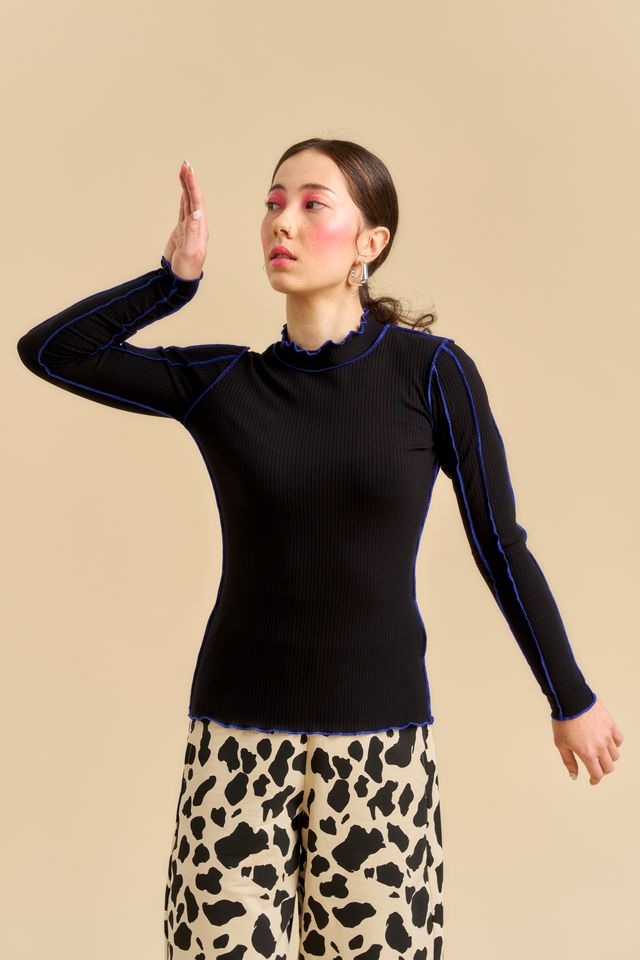 DANIELA Paita, Black rib