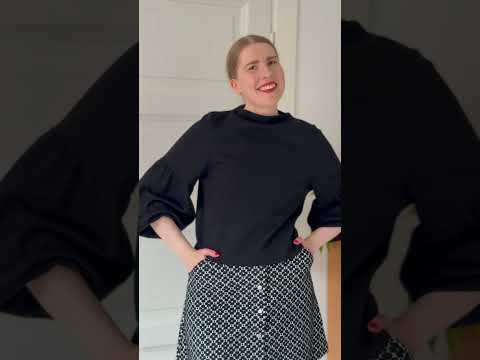 TALVIKKI merinovillapaita, Kaarna musta