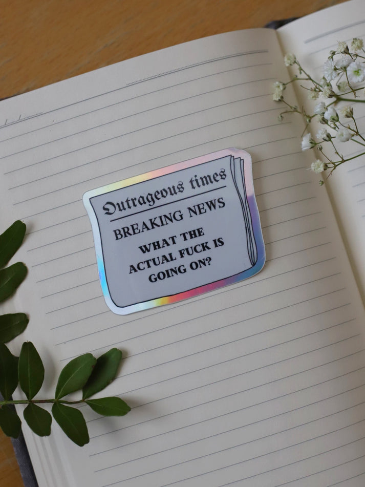 Outrageous Times-hologrammitarra