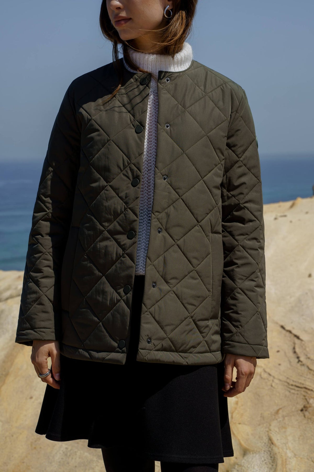 Abby Jacket, Olive green