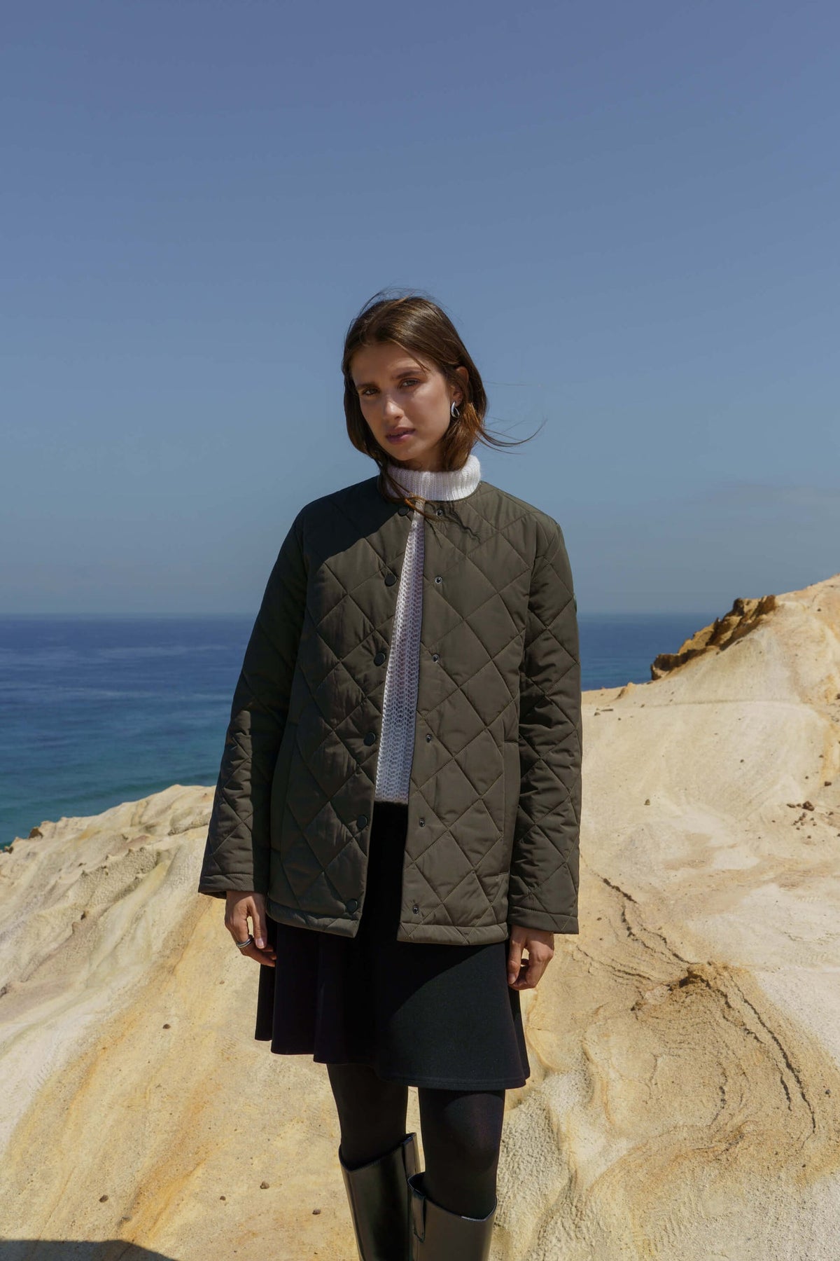 Abby Jacket, Olive green