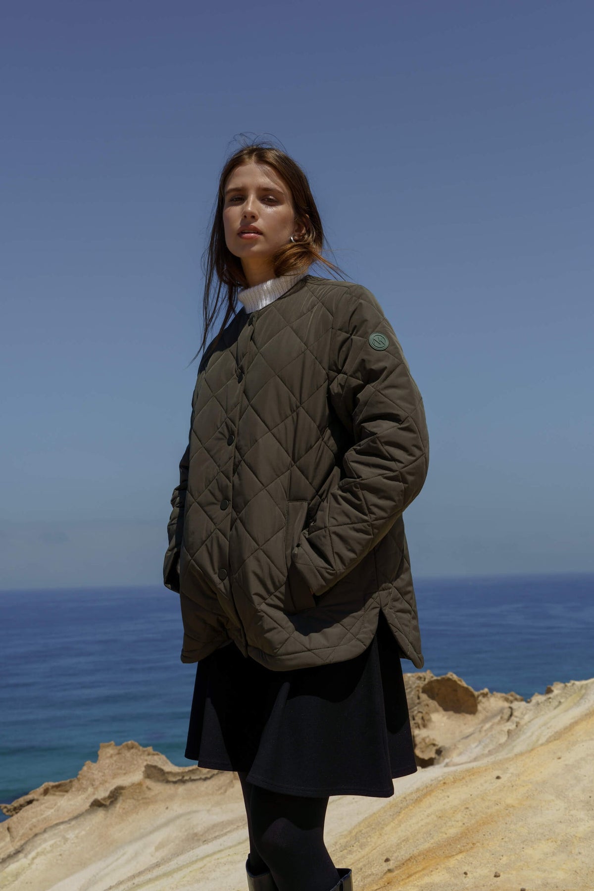 Abby Jacket, Olive green