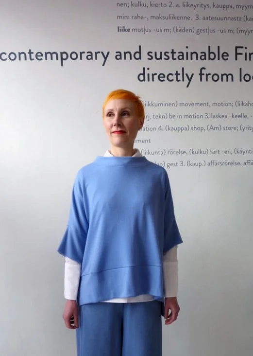Sunday Top Light Blue