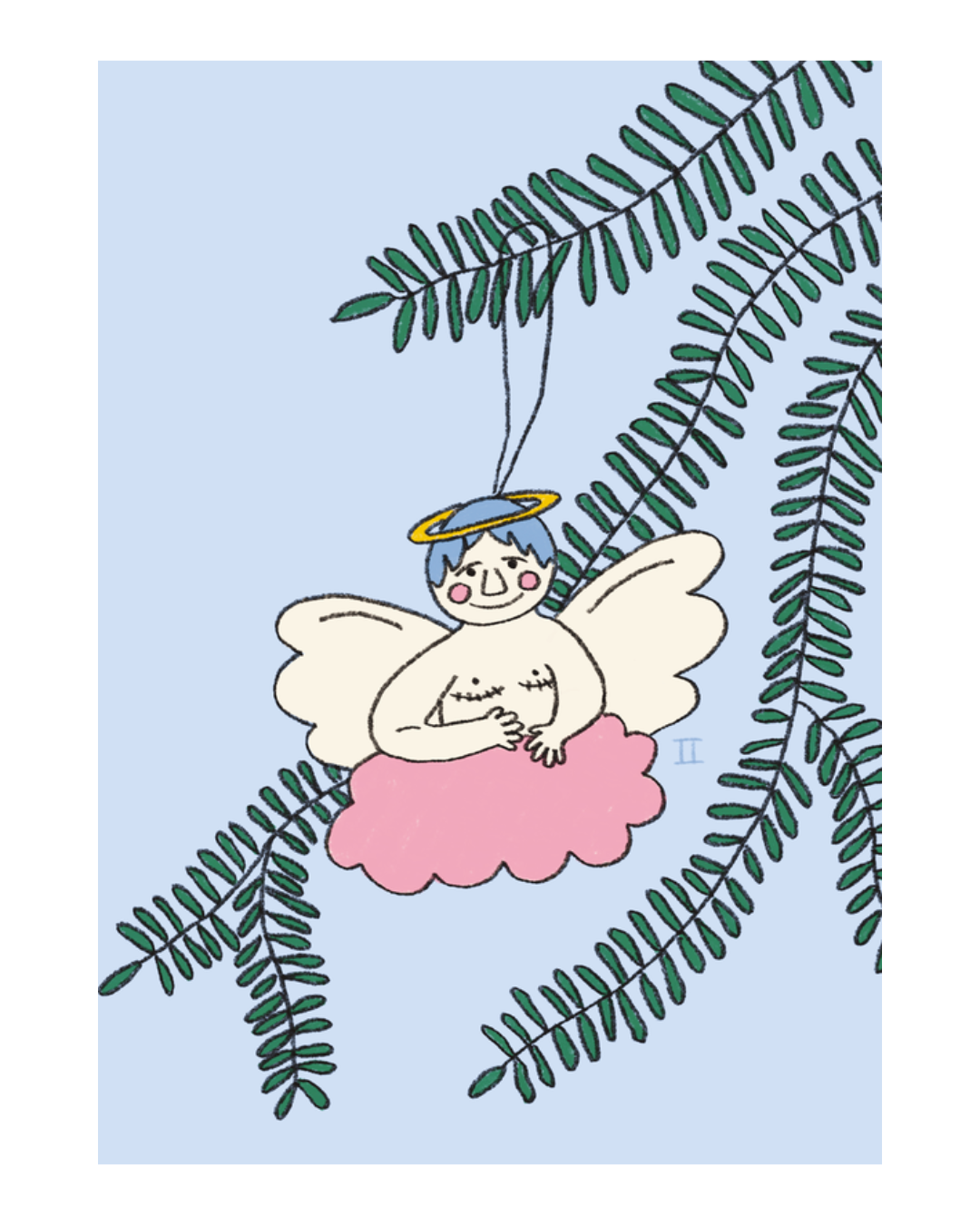 Suojelusenkeli Postikortti